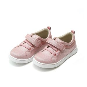 L’Amour Natalie Metallic Playground Sneaker Pink size 10